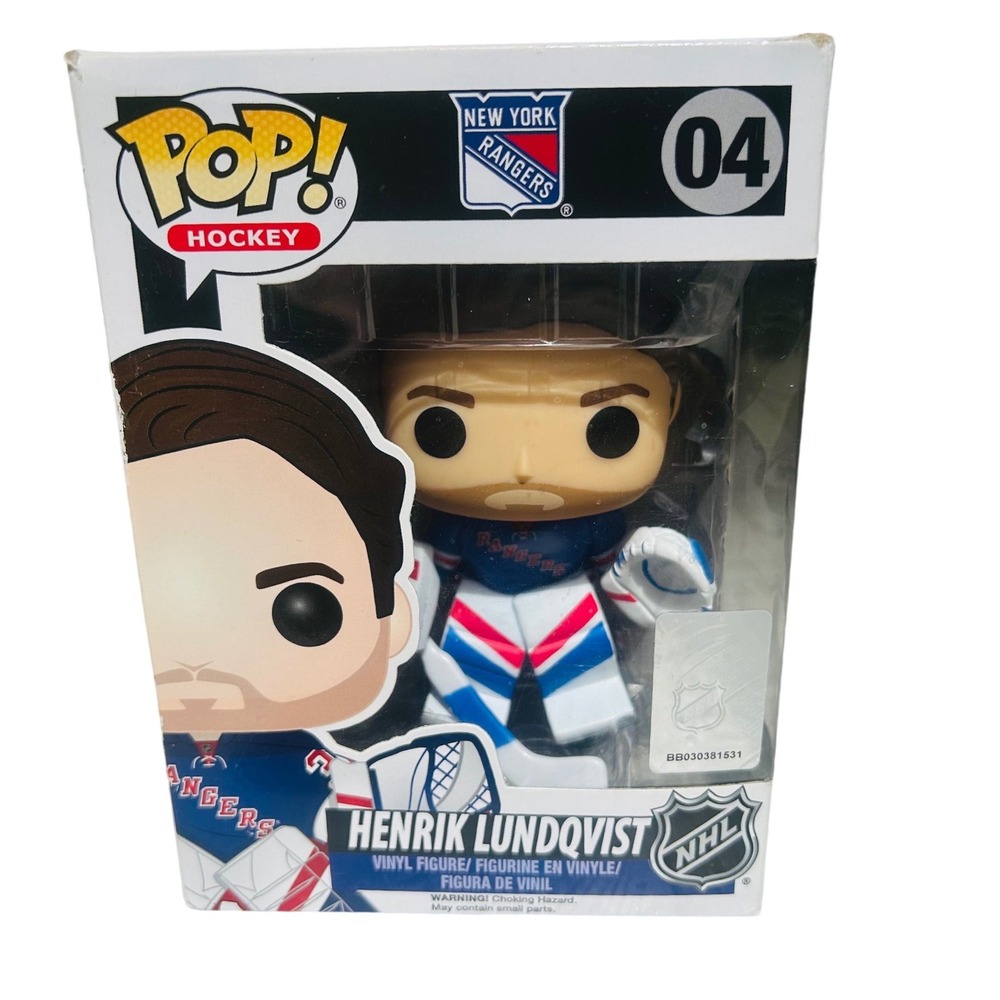 Funko Pop Hockey NHL New York Rangers Henrik Lundqvist 04 Vinyl Figure